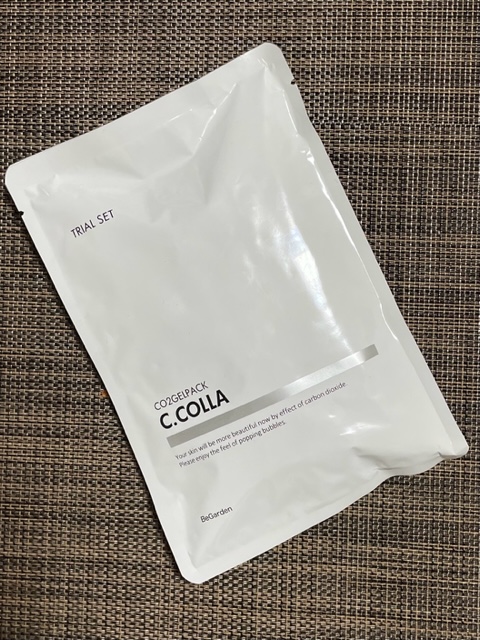 シーコラ　炭酸ジェルパック　トライアルサイズのパッケージ